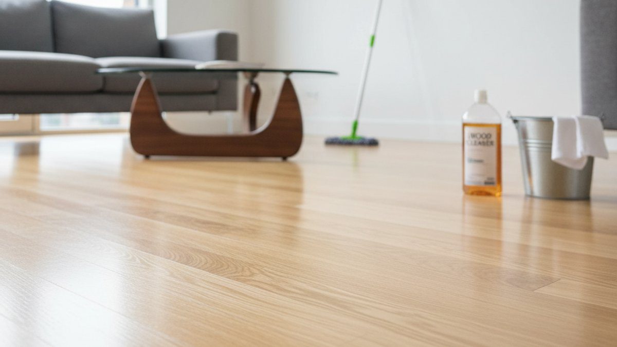 Dụng cụ vệ sinh sàn gỗ và sàn nhà sạch bóng