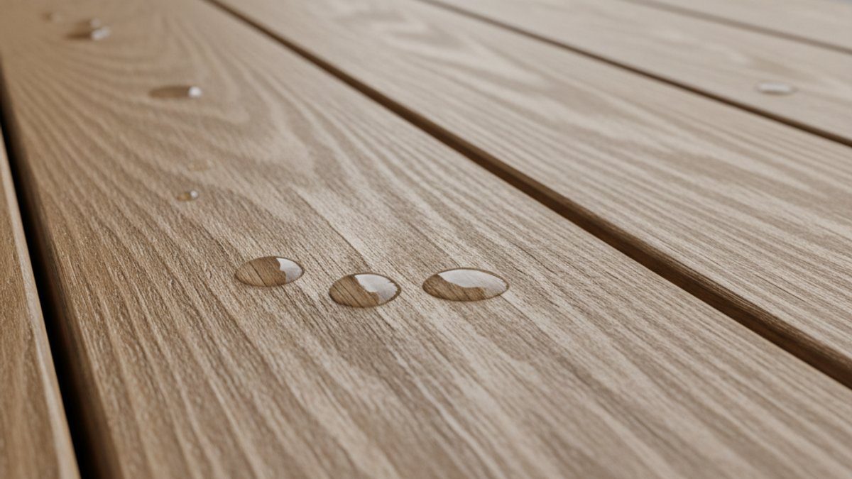 Cận cảnh sàn gỗ nhựa WPC chống trượt