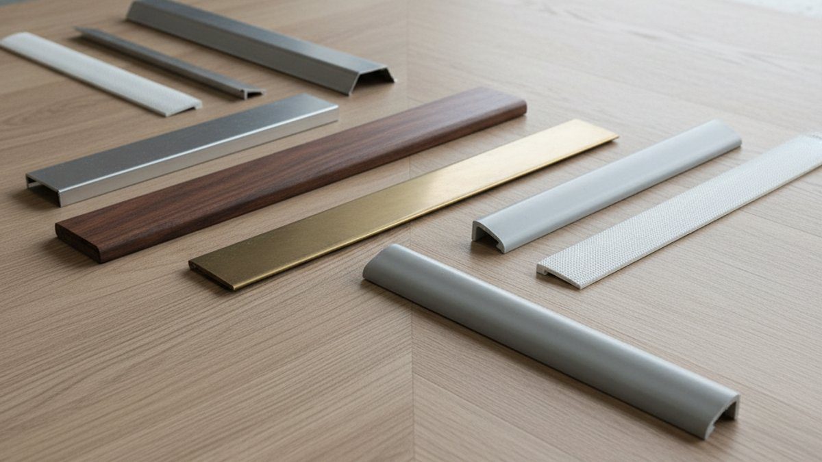 Các loại nẹp sàn gỗ và sàn nhựa