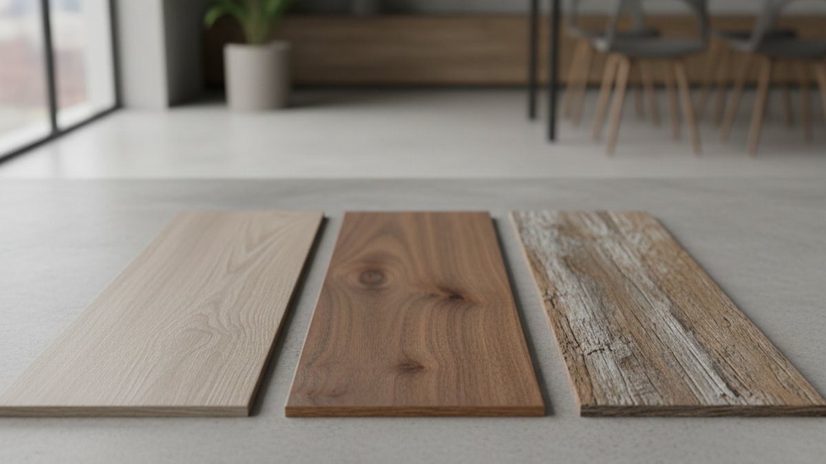 Mẫu sàn gỗ công nghiệp, sàn gỗ tự nhiên và sàn gỗ kỹ thuật