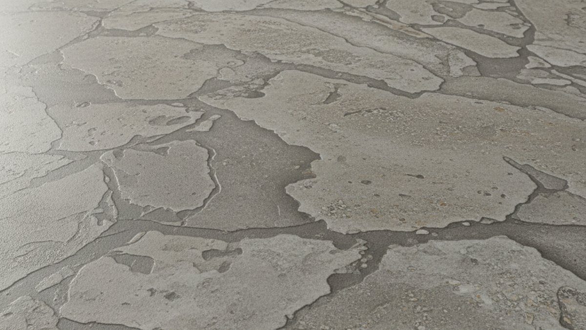 Cận cảnh vân đá sàn nhựa giả đá