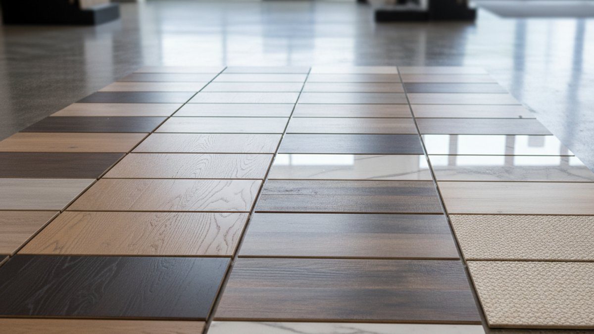 Các mẫu sàn gỗ công nghiệp, sàn tự nhiên và sàn nhựa
