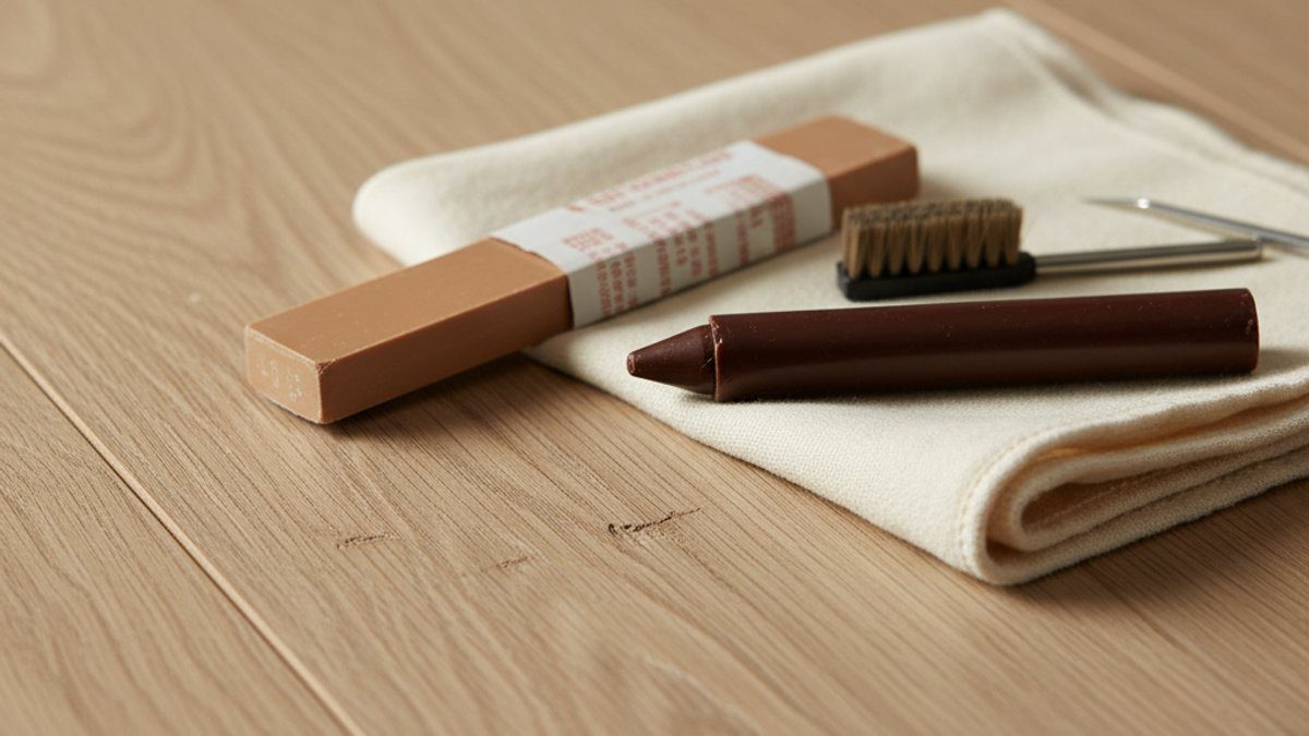 Bút che khuyết điểm, sáp sửa chữa vết trầy xước sàn gỗ