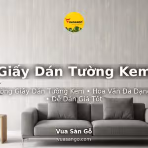 Giấy Dán Tường Kem