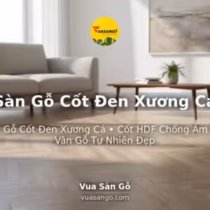 Sàn Gỗ Cốt Đen Xương Cá