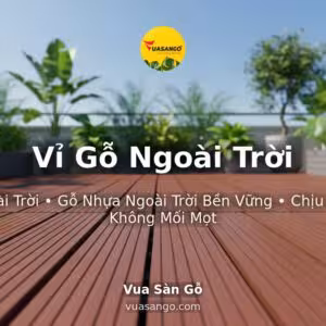 Vỉ Gỗ Ngoài Trời