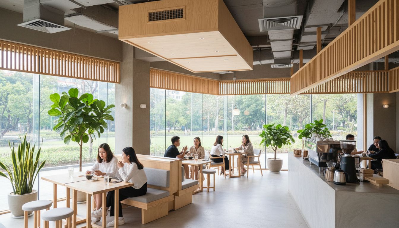 Giải Pháp Che Đường Ống Điều Hòa: Biến Khuyết Điểm Thành Điểm Nhấn Thẩm Mỹ Với Tấm Ốp PVC - Minh họa 8