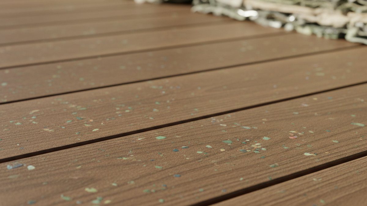 Vật liệu gỗ nhựa WPC tái chế thân thiện môi trường