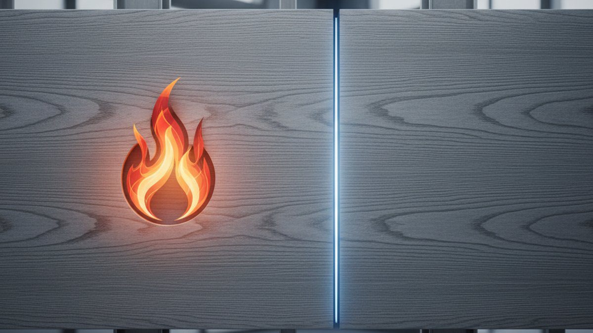 Khả năng chống cháy của vật liệu gỗ xi măng