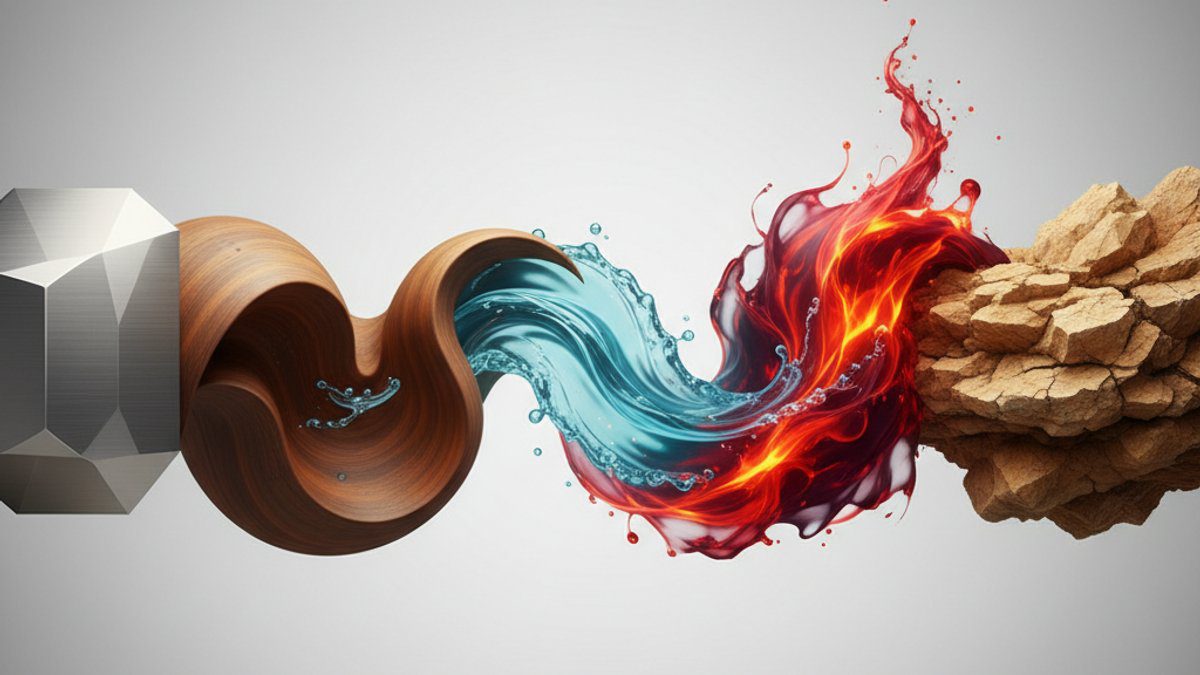 Biểu tượng ngũ hành và màu sắc phong thủy