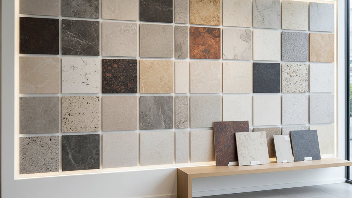 Mẫu sàn nhựa giả đá chất lượng cao