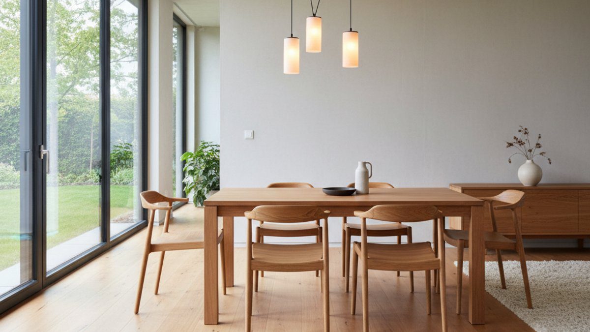 Phối hợp sàn gỗ tự nhiên với nội thất