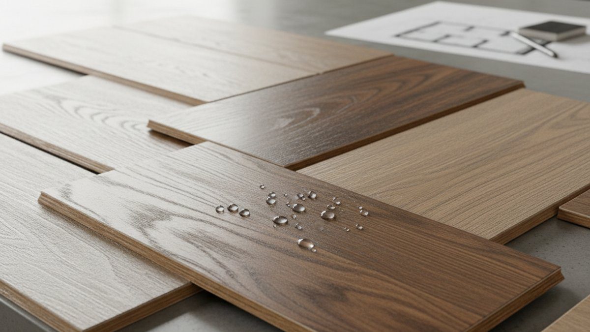 Các mẫu sàn gỗ công nghiệp cao cấp, có khả năng chống nước tốt