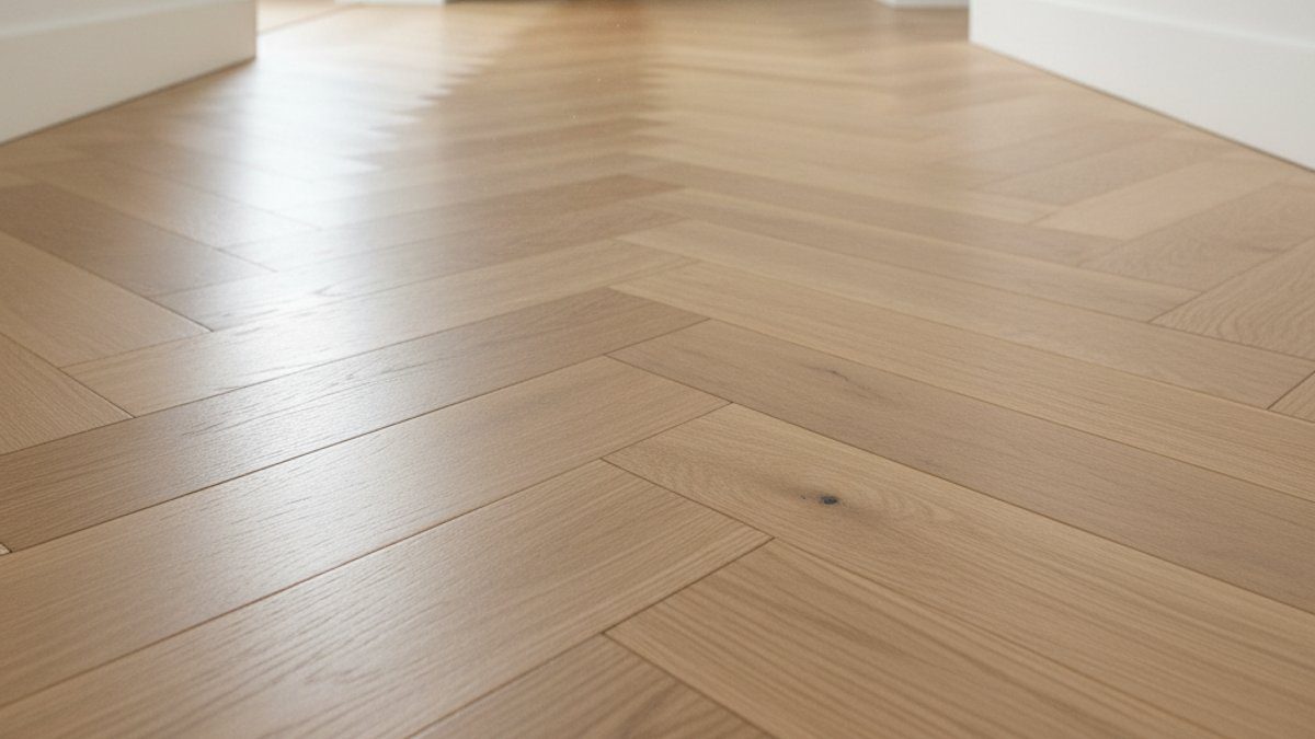 Sàn gỗ tự nhiên lát xương cá