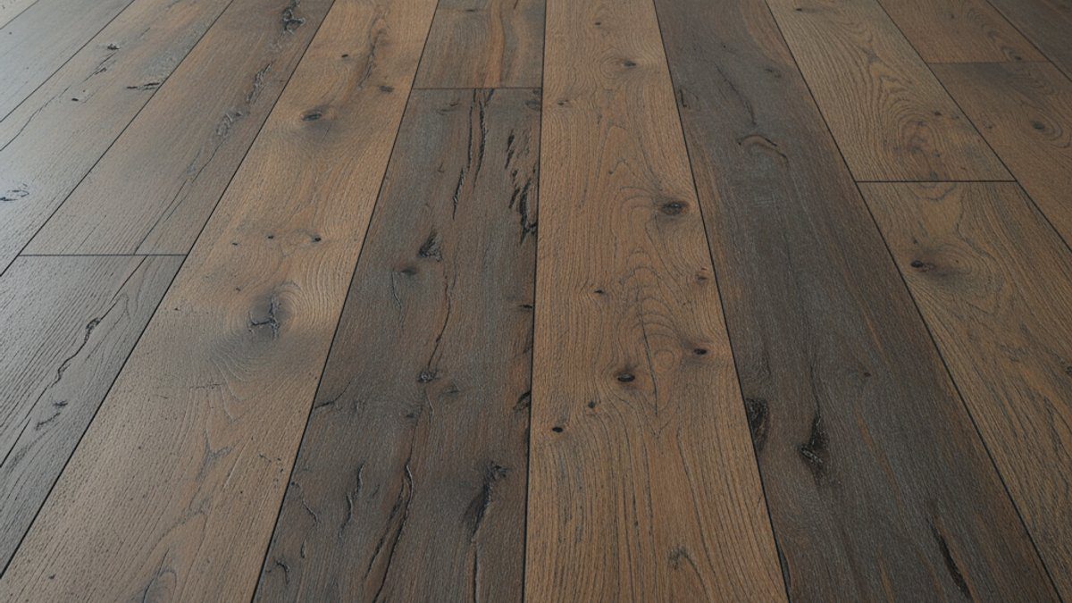 Sàn gỗ mộc mạc, bền vững cho cung Đất