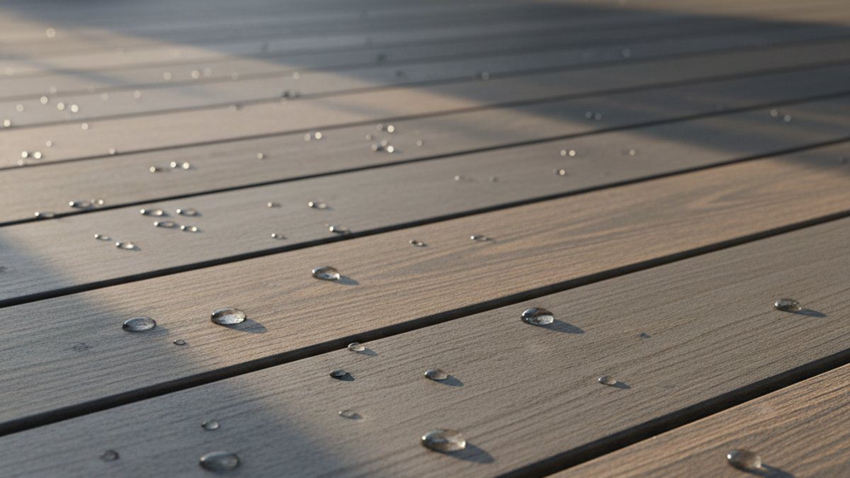 Sàn gỗ nhựa WPC ngoài trời, chống thấm, bền đẹp