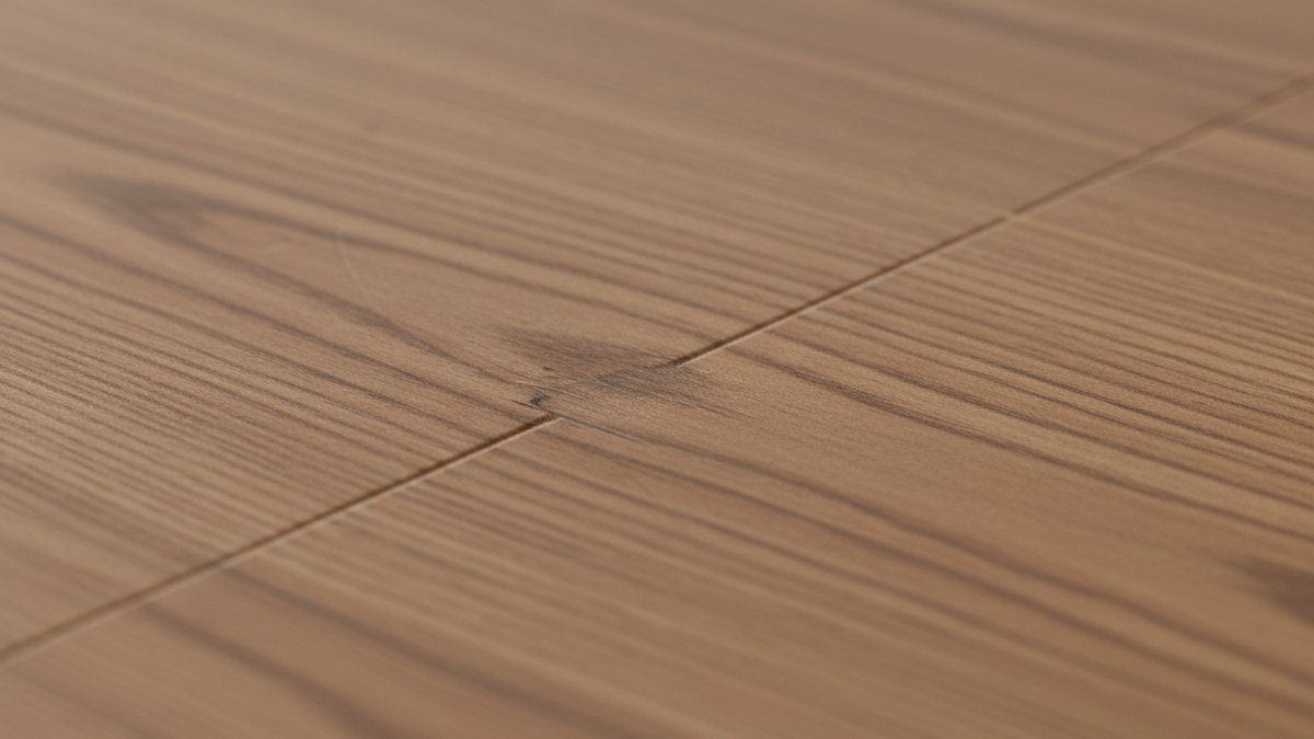 Sàn gỗ công nghiệp sau khi sửa chữa vết xước thành công