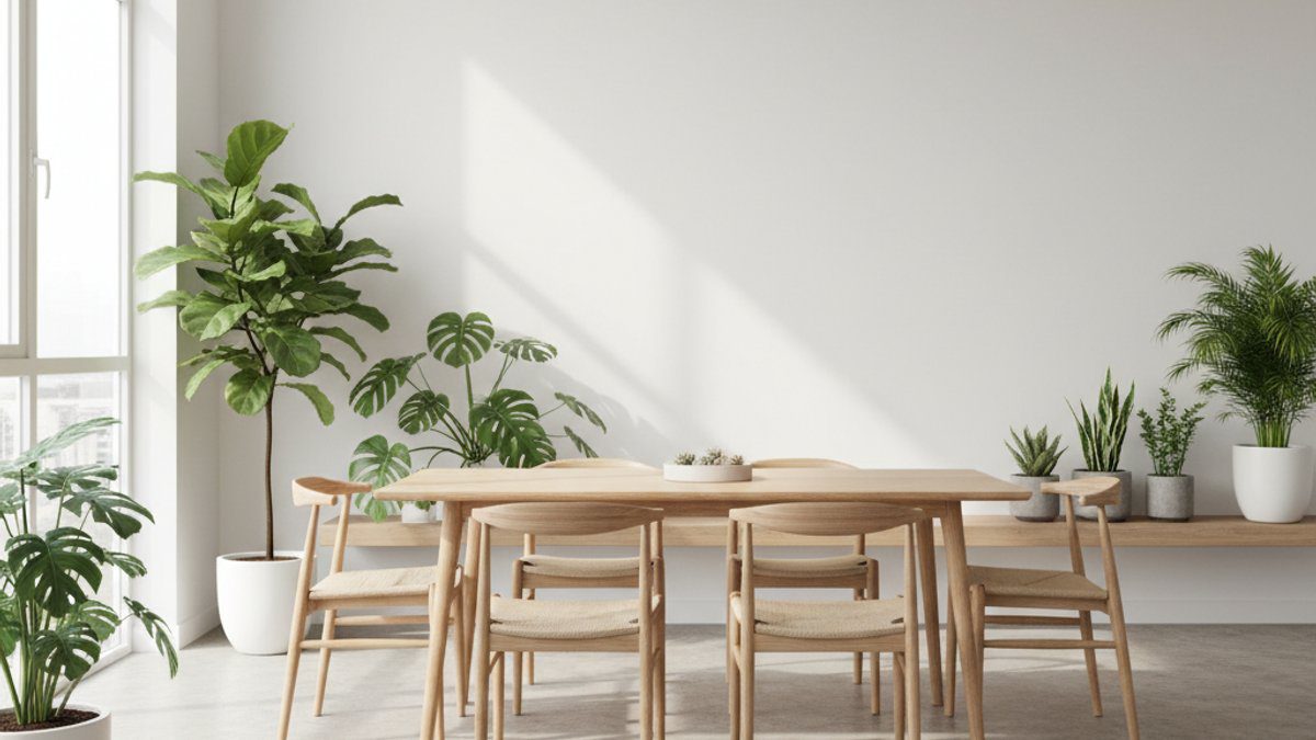 Sàn nhựa giả đá phối tông Trắng Xanh Lá