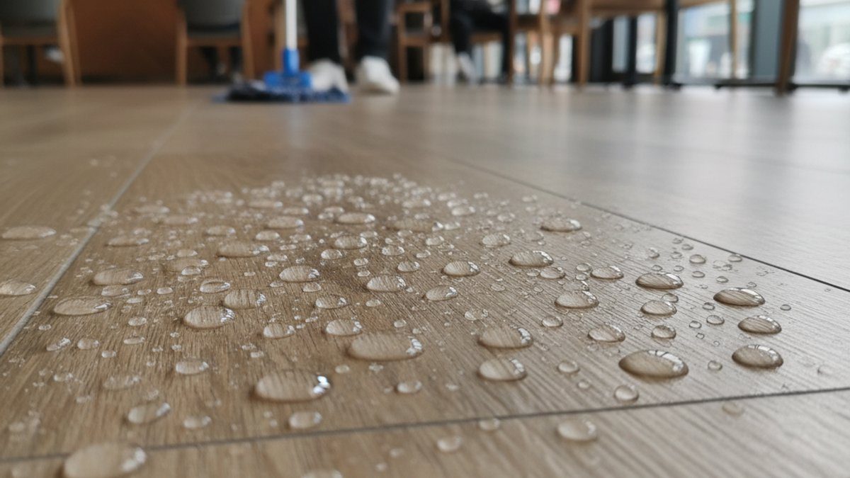 Sàn nhựa SPC chống thấm nước hiệu quả