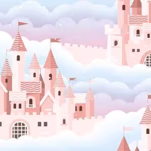 Giấy Dán Tường Hàn Quốc Trẻ Em Dream World 5150-1