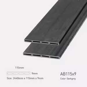 Gỗ Nhựa Awood AB115x9-Darkgrey