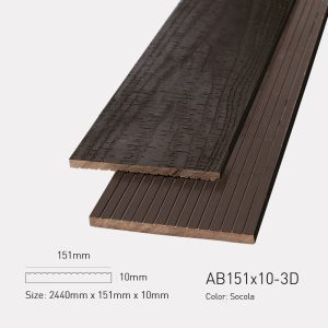 Gỗ Nhựa Awood AB151x10-Socola 3D