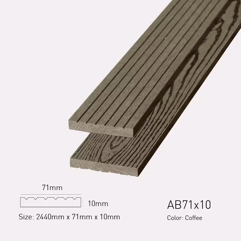 Gỗ Nhựa Awood AB71x10-Coffee Gỗ Nhựa Awood AB71x10-Coffee