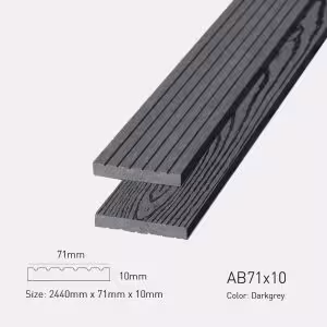Gỗ Nhựa Awood AB71x10-Darkgrey