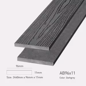 Gỗ Nhựa Awood AB96x11-Darkgrey