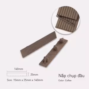 Nắp Chụp Đầu Sàn Gỗ Awood Màu Coffee