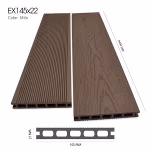 Sàn gỗ ngoài trời Exwood EX145x22 Milo