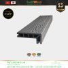 Gỗ nhựa ngoài trời South Wood SW-V123.5H52-3D-Deep Grey