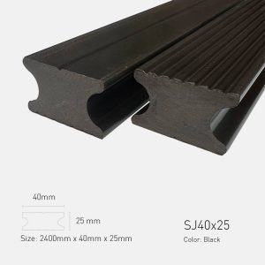 Phụ Kiện Xương Đà Nhựa TPWood SJ40x25-Black