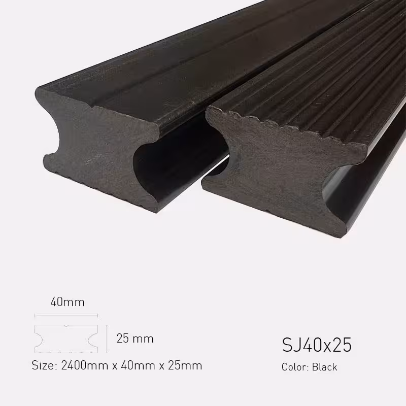 Phụ Kiện Xương Đà Nhựa TPWood SJ40x25-Black Phụ Kiện Xương Đà Nhựa TPWood SJ40x25-Black