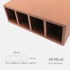 Lam Gỗ Nhựa Ngoài Trời TPWood HD180x60-Red Brown