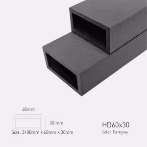 Lam Gỗ Nhựa Ngoài Trời TPWood HD60x30-Darkgrey