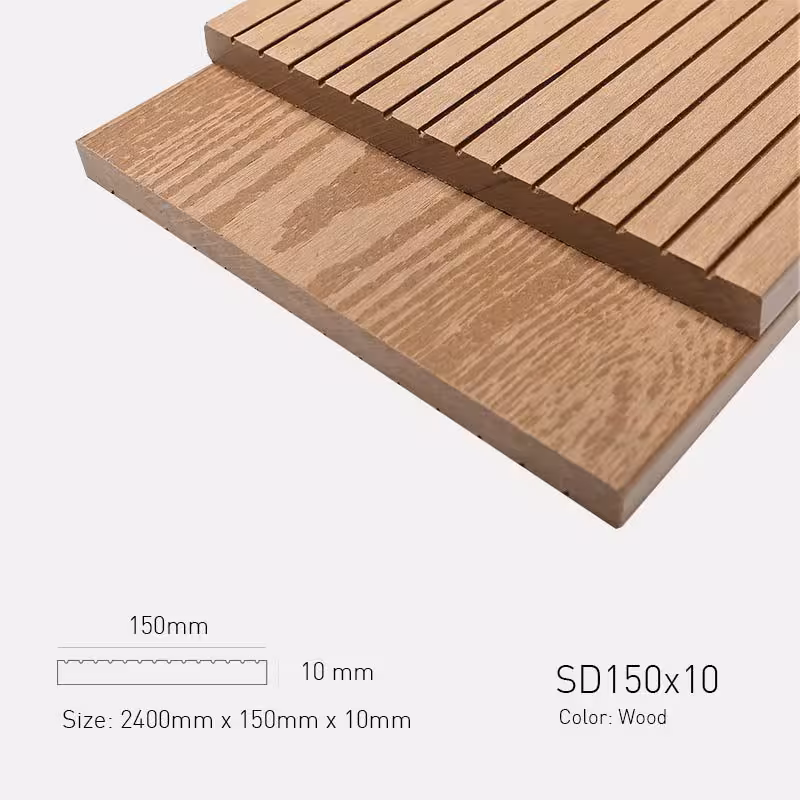Gỗ Nhựa Ngoài Trời TPWood SD150x10-Wood Gỗ Nhựa Ngoài Trời TPWood SD150x10-Wood