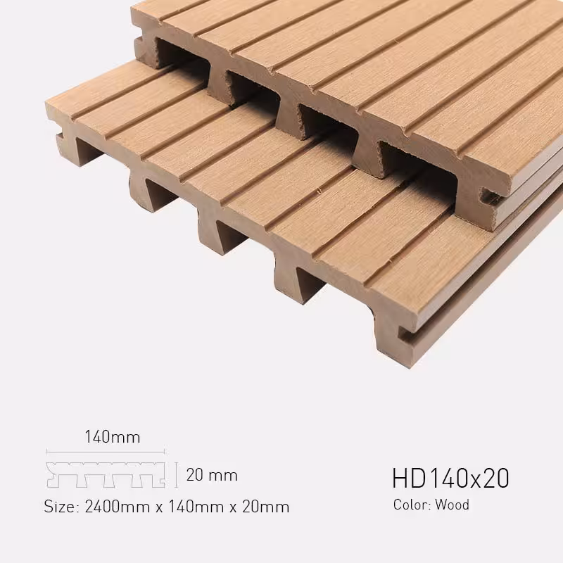 Sàn Gỗ Ngoài Trời TPWood HD140x20-Wood Sàn Gỗ Ngoài Trời TPWood HD140x20-Wood