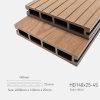 Sàn Gỗ Ngoài Trời TPWood HD140x25-4S-Wood