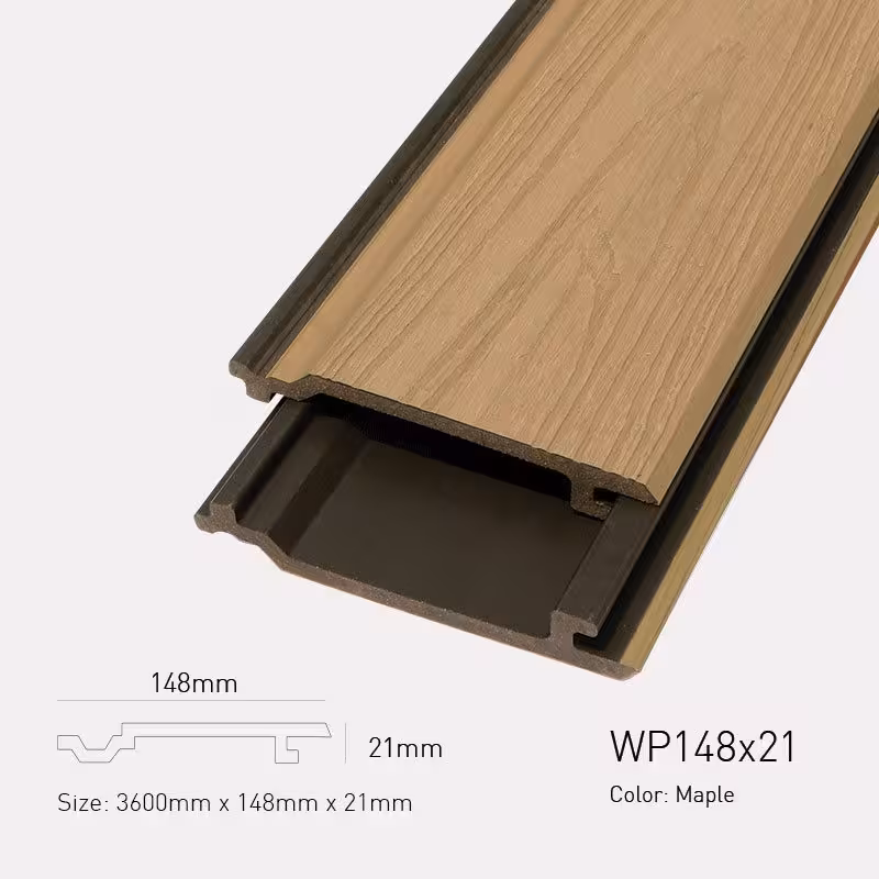 Gỗ Nhựa Ultrawood WP148x21-Maple Gỗ Nhựa Ultrawood WP148x21-Maple