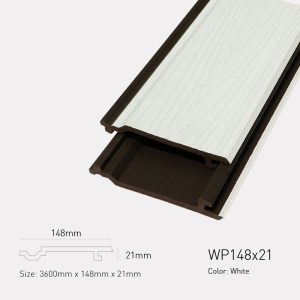 Gỗ Nhựa Ultrawood WP148x21-White