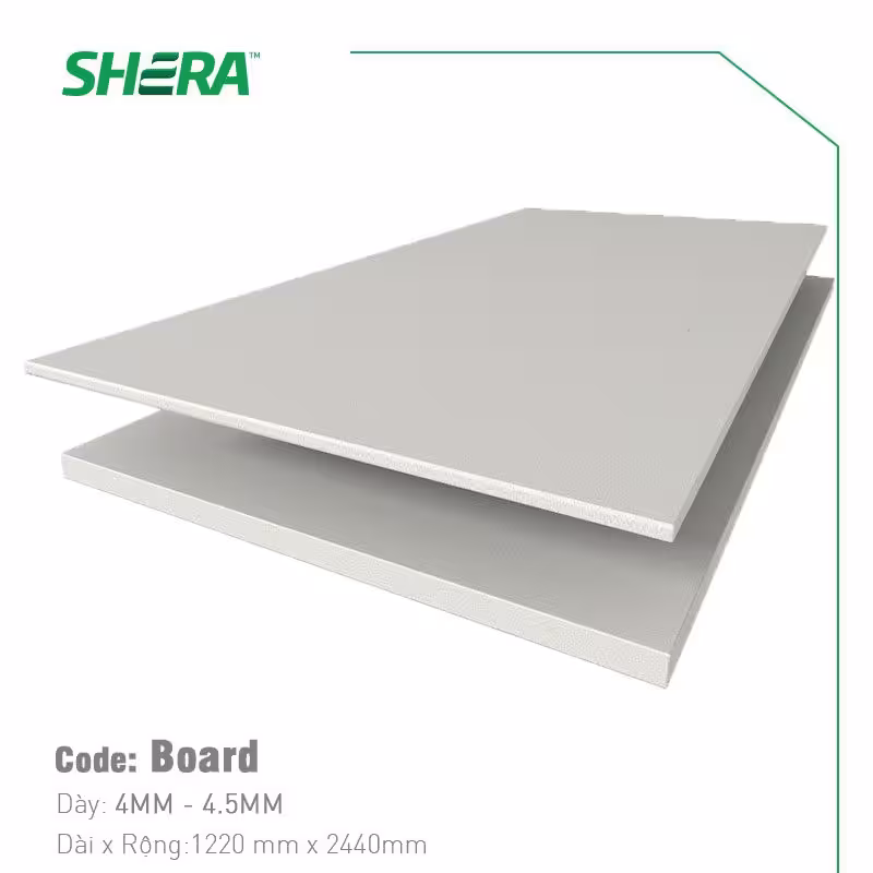 Tấm Gỗ Xi Măng Nhân Tạo Cemboard Ốp Trần 4mm, 4.5mm Tấm Gỗ Xi Măng Nhân Tạo Cemboard Ốp Trần 4mm, 4.5mm