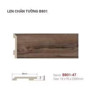 Len Chân Tường Nhựa Cao 95mm B801-47