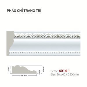 Phào Chỉ Trang Trí 6014-1