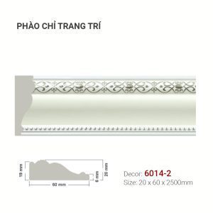 Phào Chỉ Trang Trí 6014-2