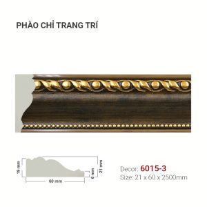 Phào Chỉ Trang Trí 6015-3
