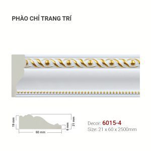 Phào Chỉ Trang Trí 6015-4