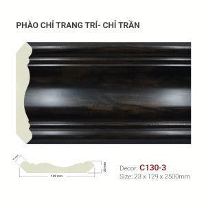 Phào Chỉ Trang Trí Cổ Trần C130-3