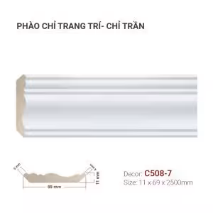 Phào Chỉ Trang Trí Cổ Trần C508-7