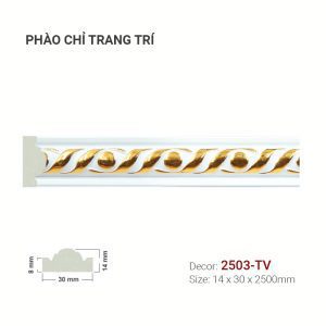 Phào Chỉ Trang Trí Khung Tranh 2503-TV